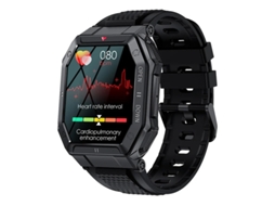 Relógio inteligente esportivo militar masculino de 1,85 polegadas com monitor de frequência cardíaca compatível com Android e iPhone Bestvite