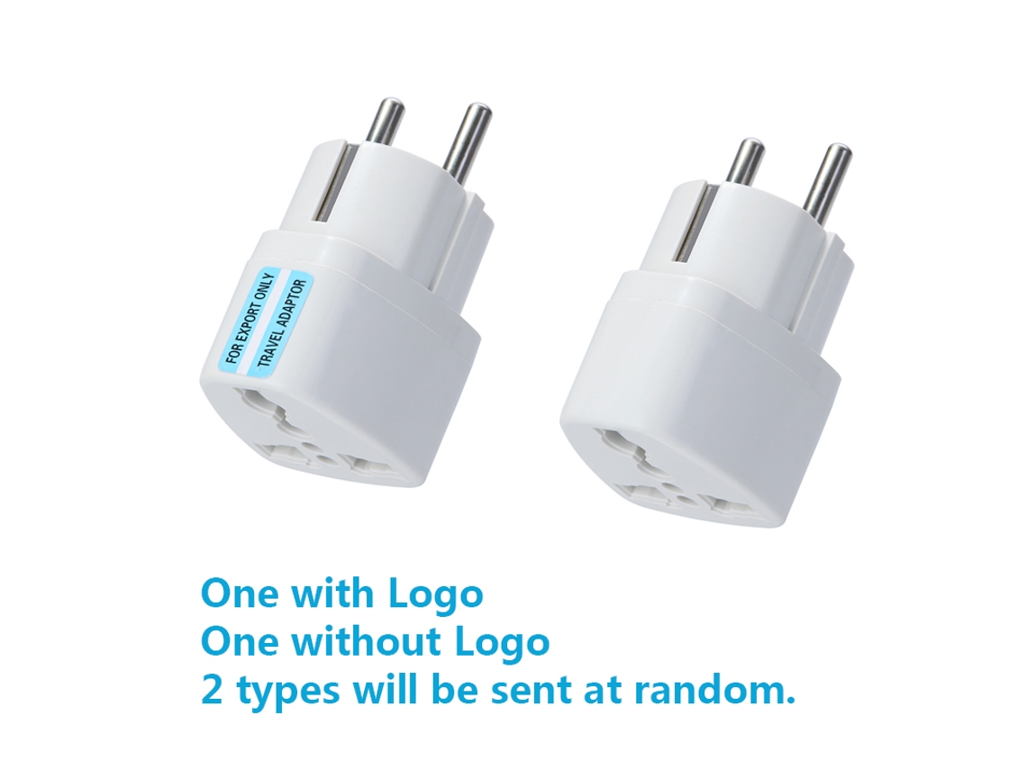 Adaptador EOOCOO (conversão Padrão Europeu, Adaptação Tipo F Grande)