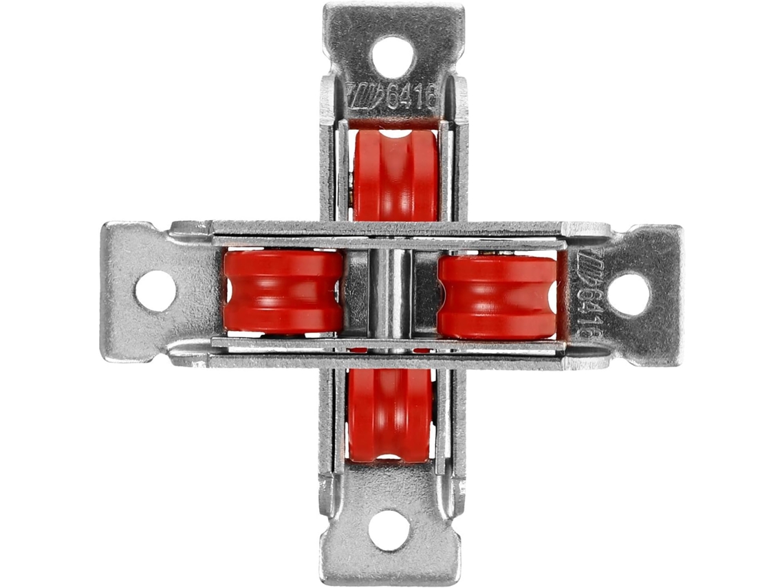 Conjunto De 2 Roldanas Para Portas - Para Uso Prático E Funcional