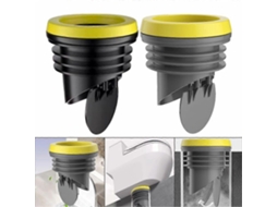 Válvula Antirretorno Para Flange De Vaso Sanitário, Acessórios Para Vaso Sanitário, Anel De Cera Com Proteção Contra Refluxo, Válv Aquaforge