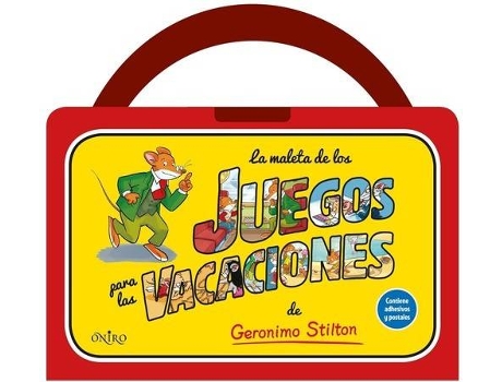 Livro La Maleta De Los Juegos Para Las Vacaciones de Geronimo Stilton