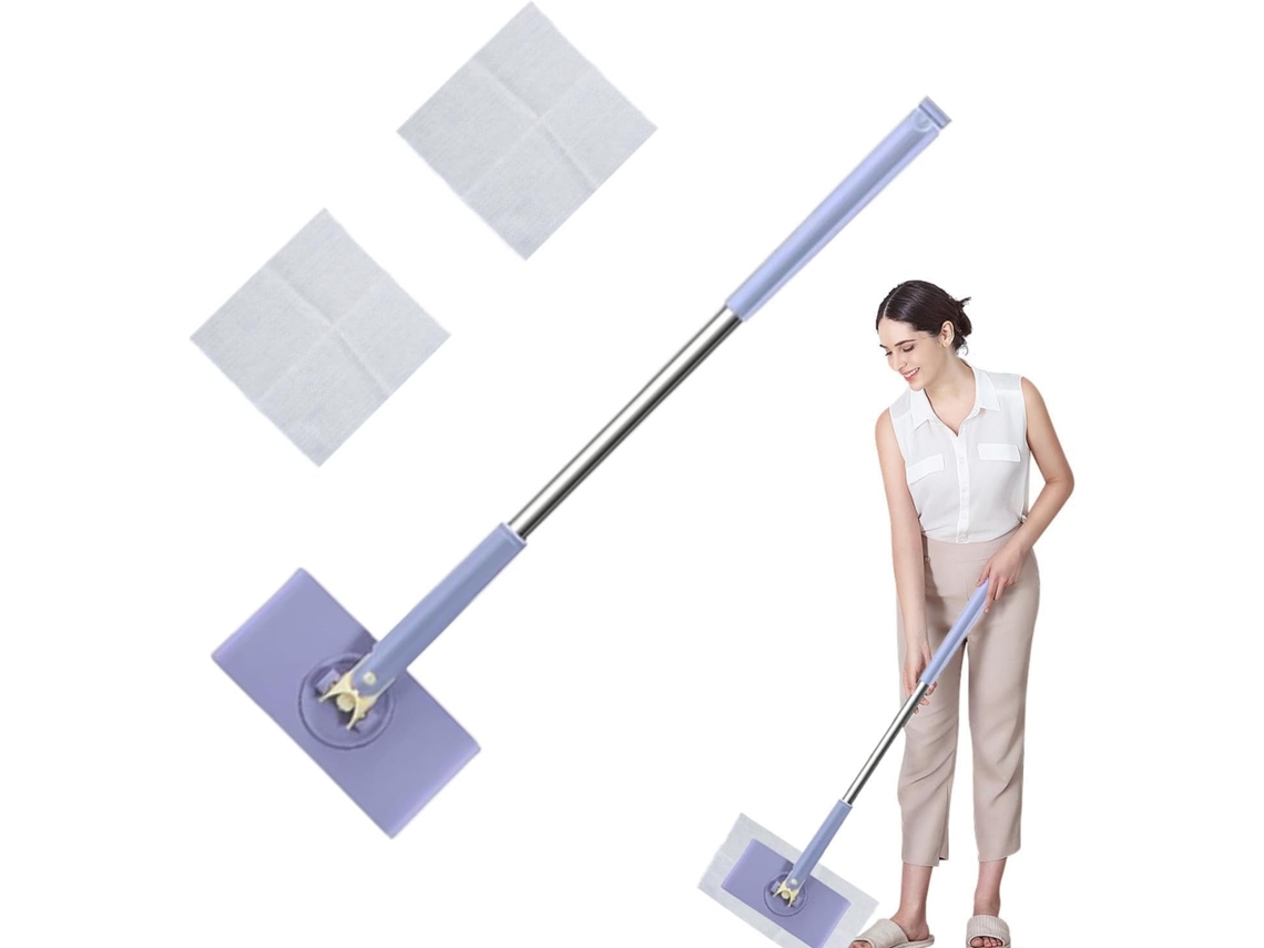 Esfregão De Mão Compacto – Leve, Com 70cm 27, 56 Polegadas, Ferramenta Que Economiza Espaço E Design Compatível Com