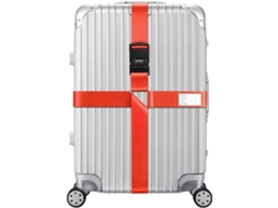 Alça Mala, Alça Bagagem, Cadeado Com Senha De 3 Dígitos, Alça Transversal, Fivela Ajustável Mala De