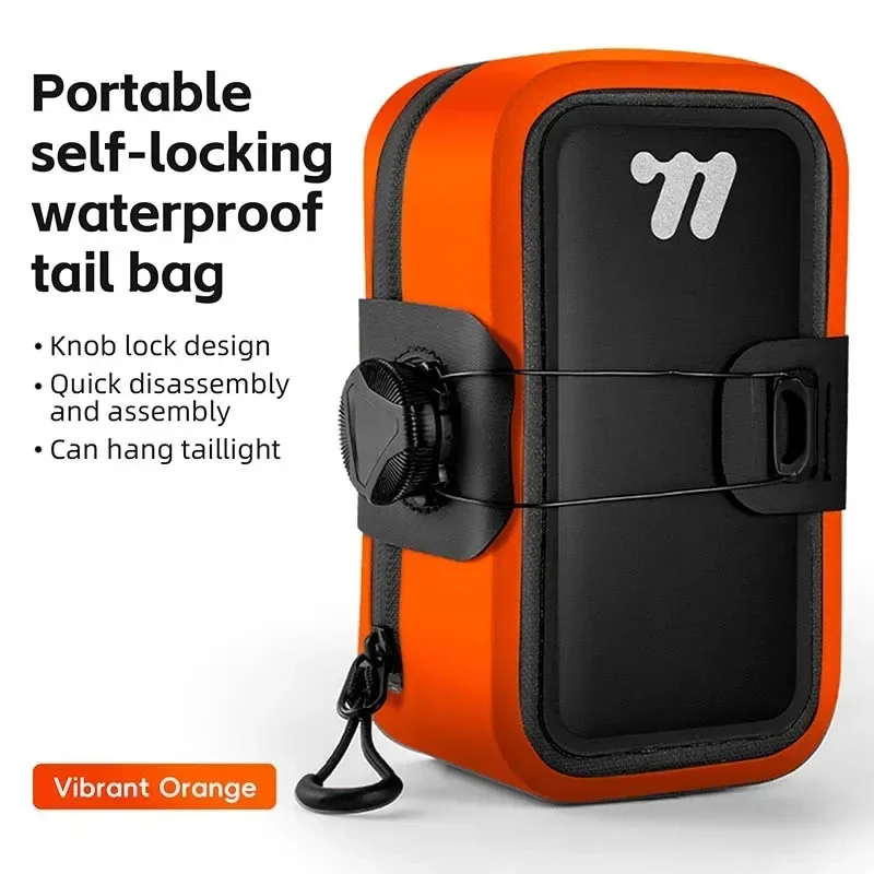 Bolsa de Selim para Bicicleta MDUG (preto 0,35l)