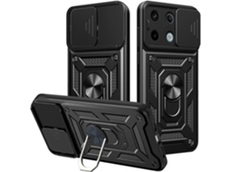 Lurelia Proteção Robusta Xiaomi Redmi Note 13 4g, Capa Com Anel E Película De Ecrã