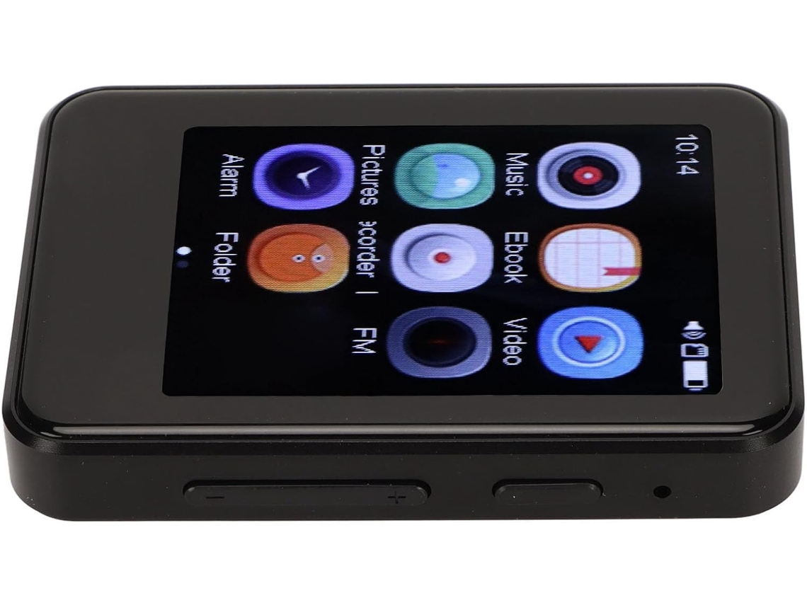 Leitor de MP3/MP4 de 8 GB, tela de 8 GB, alto-falante HiFi 5.0, música sem perdas, áudio de 2,5" com rádio.