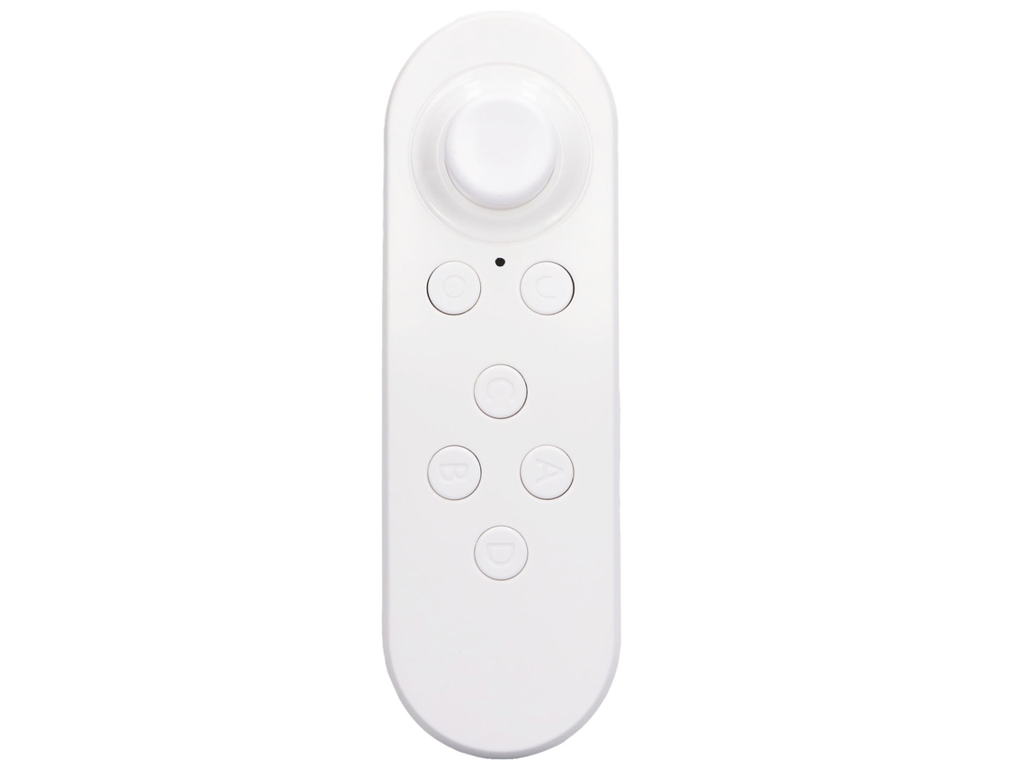 Mali controle Remoto Vr 4 Modos Gamepad Sem Fio Bluetooth Joystick Branco para Jogos e Música
