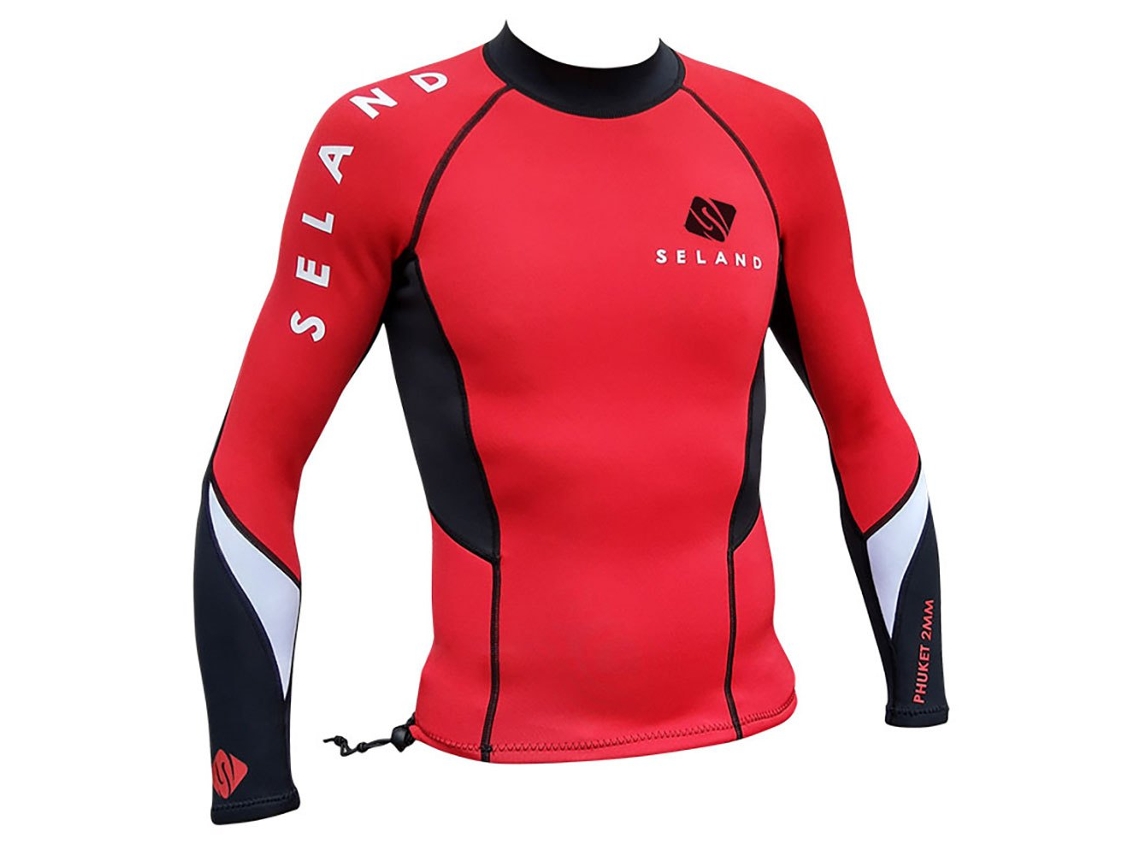Casaco Neoprene Crianças Phuket Vermelho 12 Yearsseland