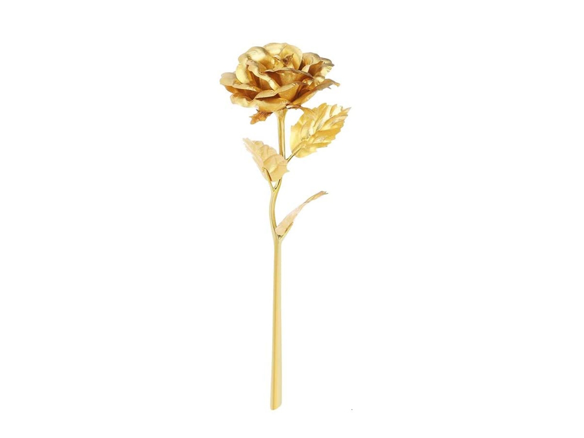 KOFIHETY Presentes Românticos Para Ela, Presentes De Aniversário Exclusivos Mão Mergulhada Em Ouro, Rosa Dourada, Arte Artificial Rose Para Aniversário De Casa