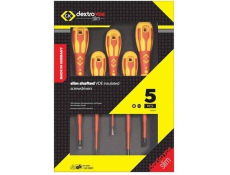 Jogo de Chaves Isoladas Finas dextro Vde Slim Ck Tools