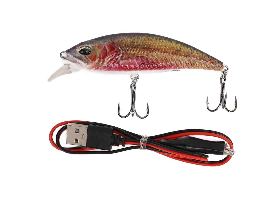 Isca De Pesca Inteligente Vibratória Submersível