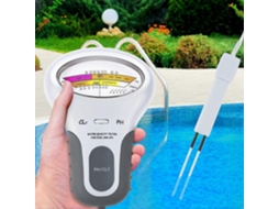 Medidor De Cloro E Ph 2 Em 1 Para Piscinas