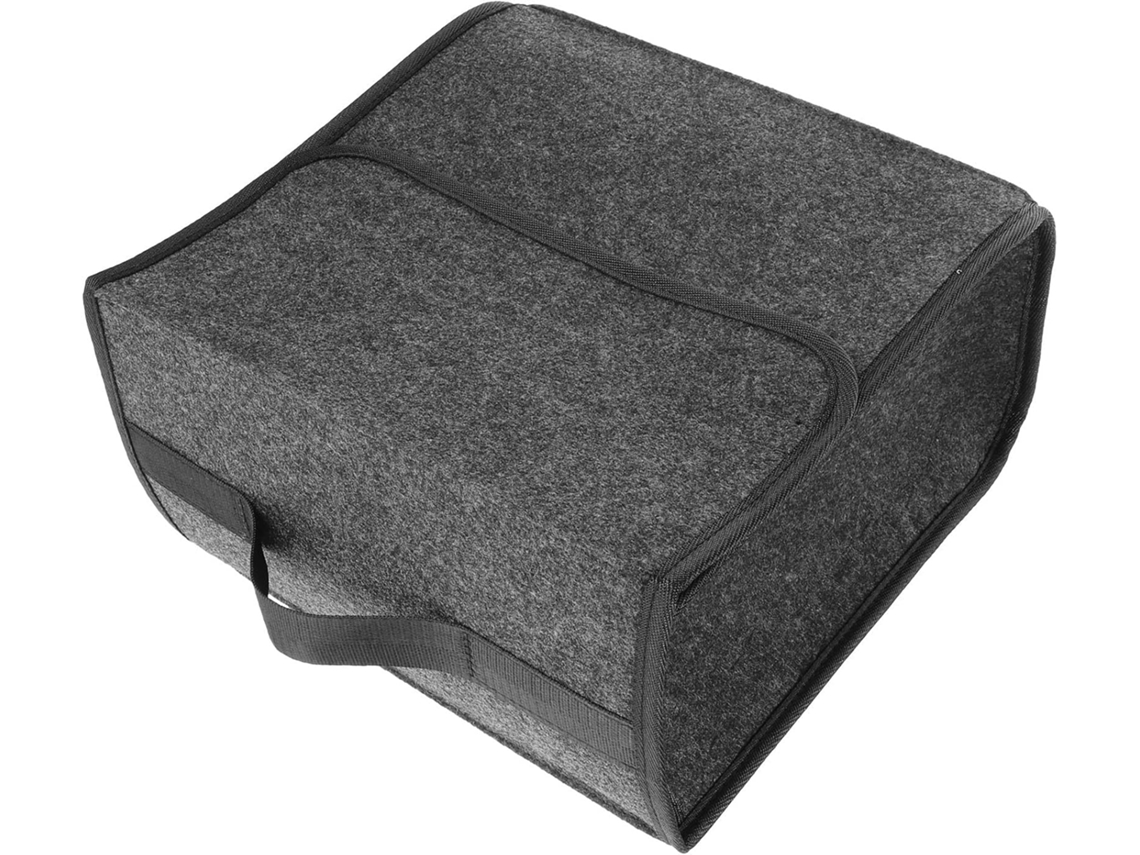 Organizador Portátil Para Porta-malas De Carro, Caixa De Armazenamento Dobrável Em Feltro.