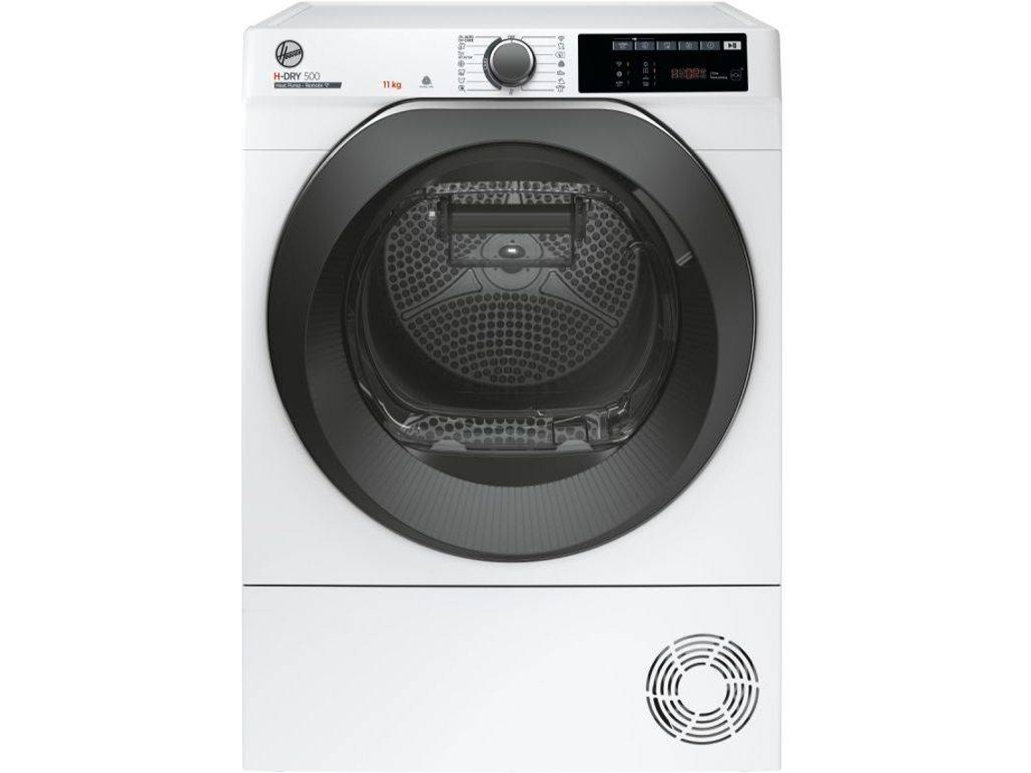 Máquina de Secar Roupa HOOVER NDEH11A2TSBEXS-S (11 kg - Bomba de Calor - Branco)