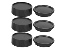 Camera Body Lens Cover Kit Lightweight Dustproof Scratch Resistant Fit For Leica M Mount LAXISCREED