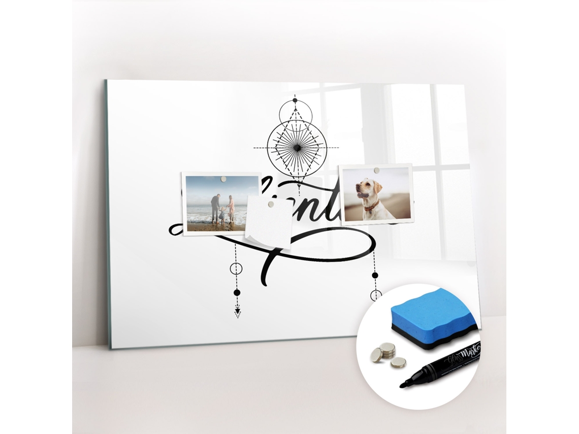 Quadro Magnético Decorativo Aventura Para A Cozinha Espelharte (60x40 Cm)