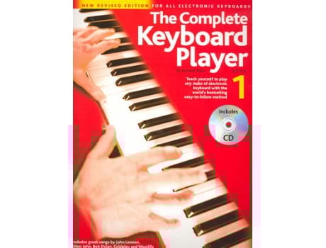 Livro the complete keyboard player de kenneth baker (inglês)