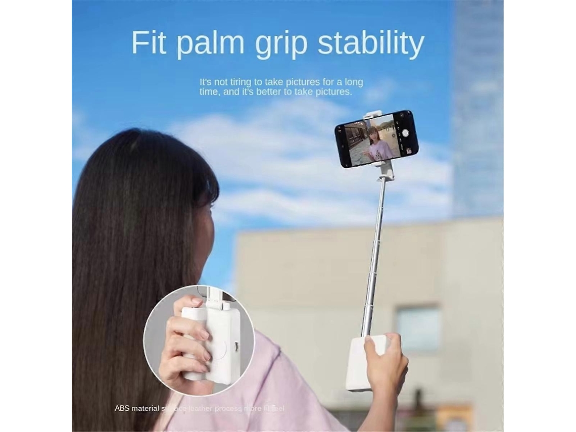 Lurelia Suporte De Telemóvel Para Telemóvel, Bluetooth, Rotação 360°, Em Plástico, Branco