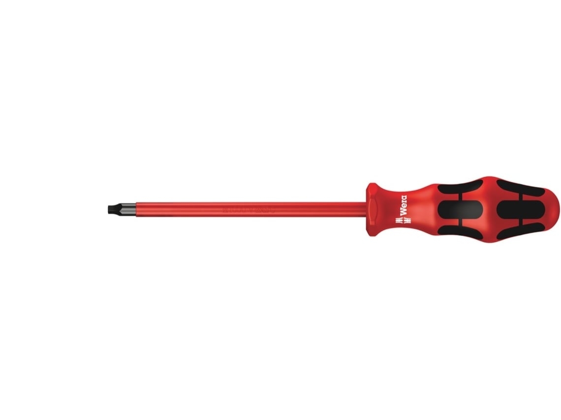 Chave De Fenda Para Quadrado Isolado Conforme Vde 168 I # 3 X 150 Mm WERA 05004782001