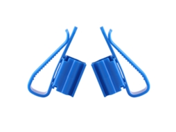 2pcs Clipes Ajustáveis de Plástico para Tubo de Aquário, Suporte de Mangueira Multifuncional