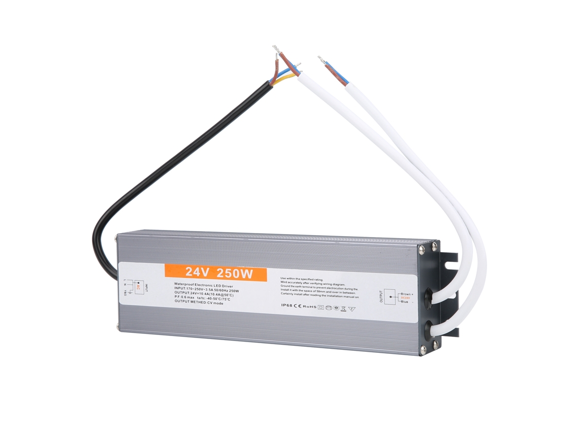 Laxiscreed Ligação De Energia Led À Prova D'água, 250w, Compatível Ac170-250v Para Iluminação Exterior