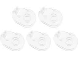 Dispensador E Cortador De Fita Adesiva Washi Plástico Transparente Tofficu, Organizador Resistente Para Artesanato E