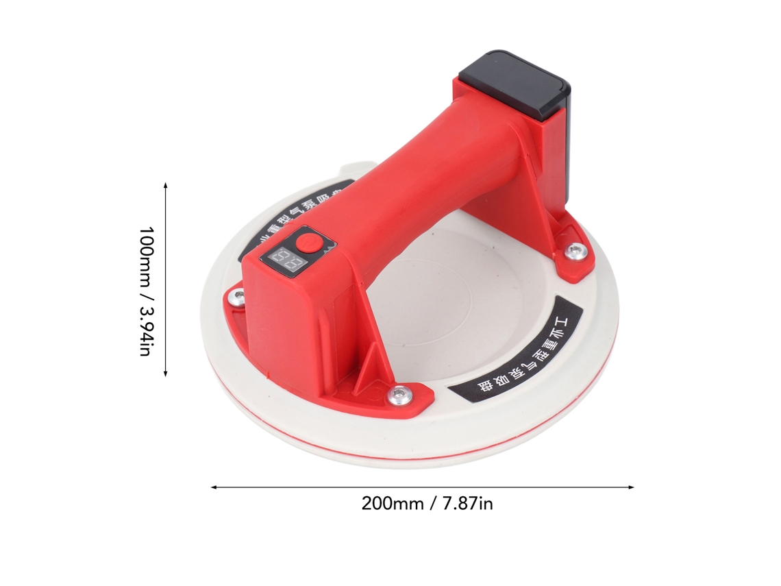 Laxiscreed Ventosa De Sucção Eléctrica 8" Para Levantamento De 272 Kg
