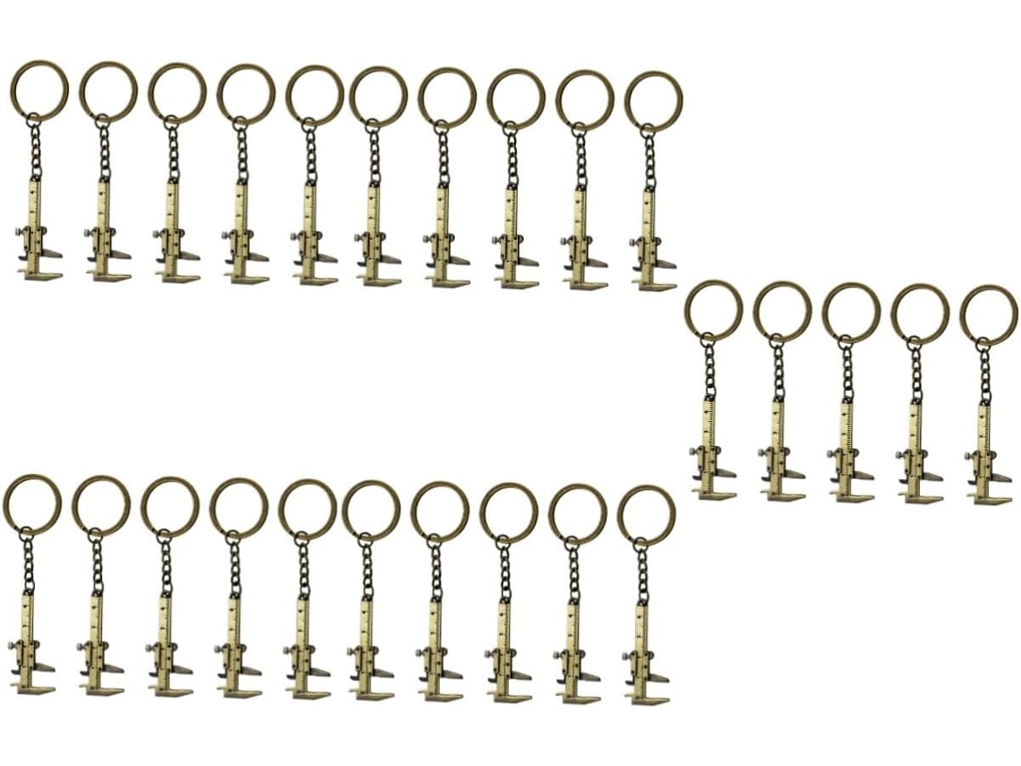 Conjunto Holibanna Com 5 Chaveiros De Bolso Para Medidor Pressão, Em