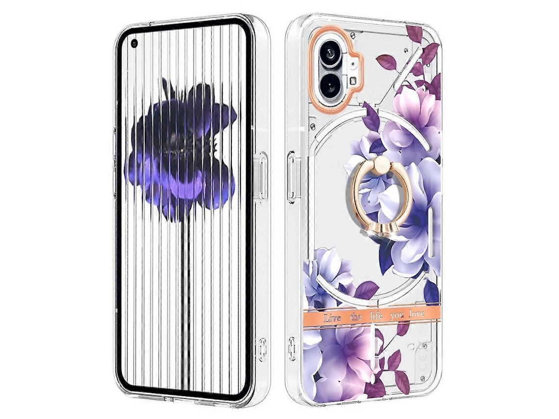 Capa De Celular For Nothing Phone 1 Flowers Series Em Tpu