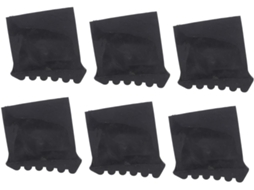 Conjunto De 6 Peças De Protetores De Borracha Para Escada Com Pontas Antiderrapantes