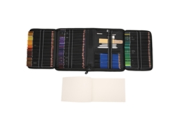 Set De Lápices De Colores Aceitosos Para Arte, Colorear, Dibujo Y Pintura, Suaves Para Escribir, Madera De Tilina