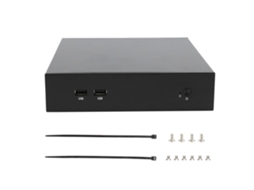 Gabinete Htpc (suporta Placa-mãe Itx, Design De Desktop Mini) Gabinete De Pc Para Home Theater