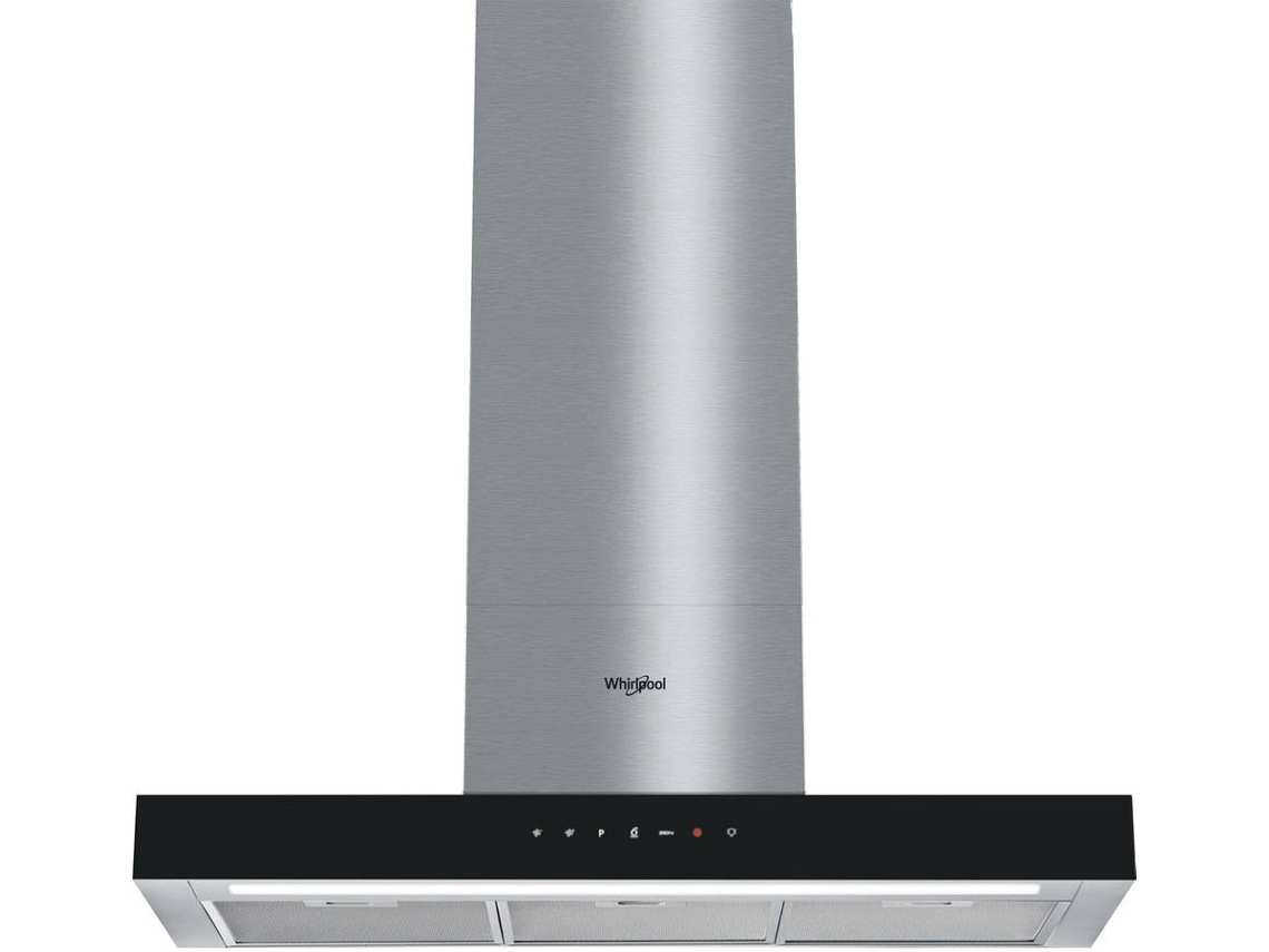 Exaustor WHIRLPOOL WHBS 92F LT K/1 (590 m3/h - 90 cm - Painel Preto)