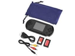 Brilvibera Pxp3 Slim Station Console de jogos portátil de 16 bits com 2 cartões de jogo