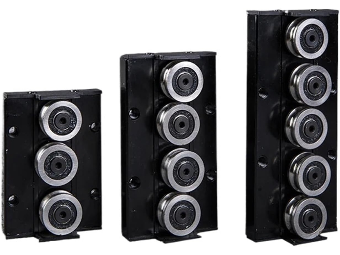 1 Peça Guia Linear De Eixo Duplo Integrado Preto Com Trilho Deslizante 28mm Bloco Sgb10e 3uu