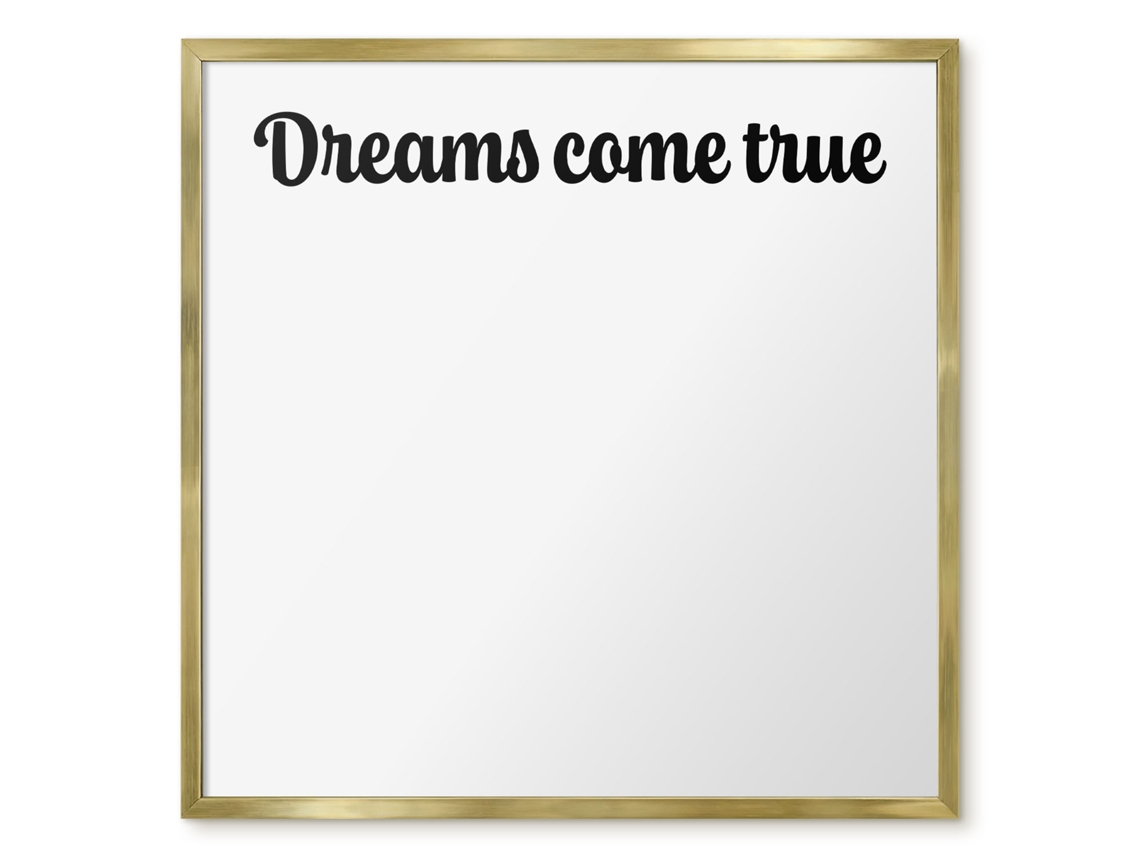 Magnetic Board Dreams Come True For The Living Room Espelharte (50x50 Cm)