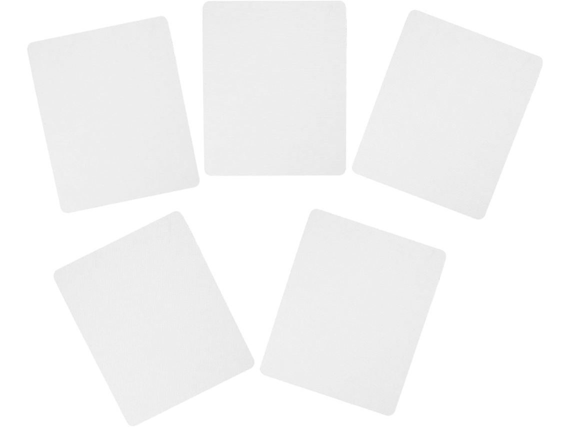Conjunto de 5 Mouse Pads Sublimados para Casa, Escritório e Jogos, Superfície Lisa Impressão por Sublimação, T