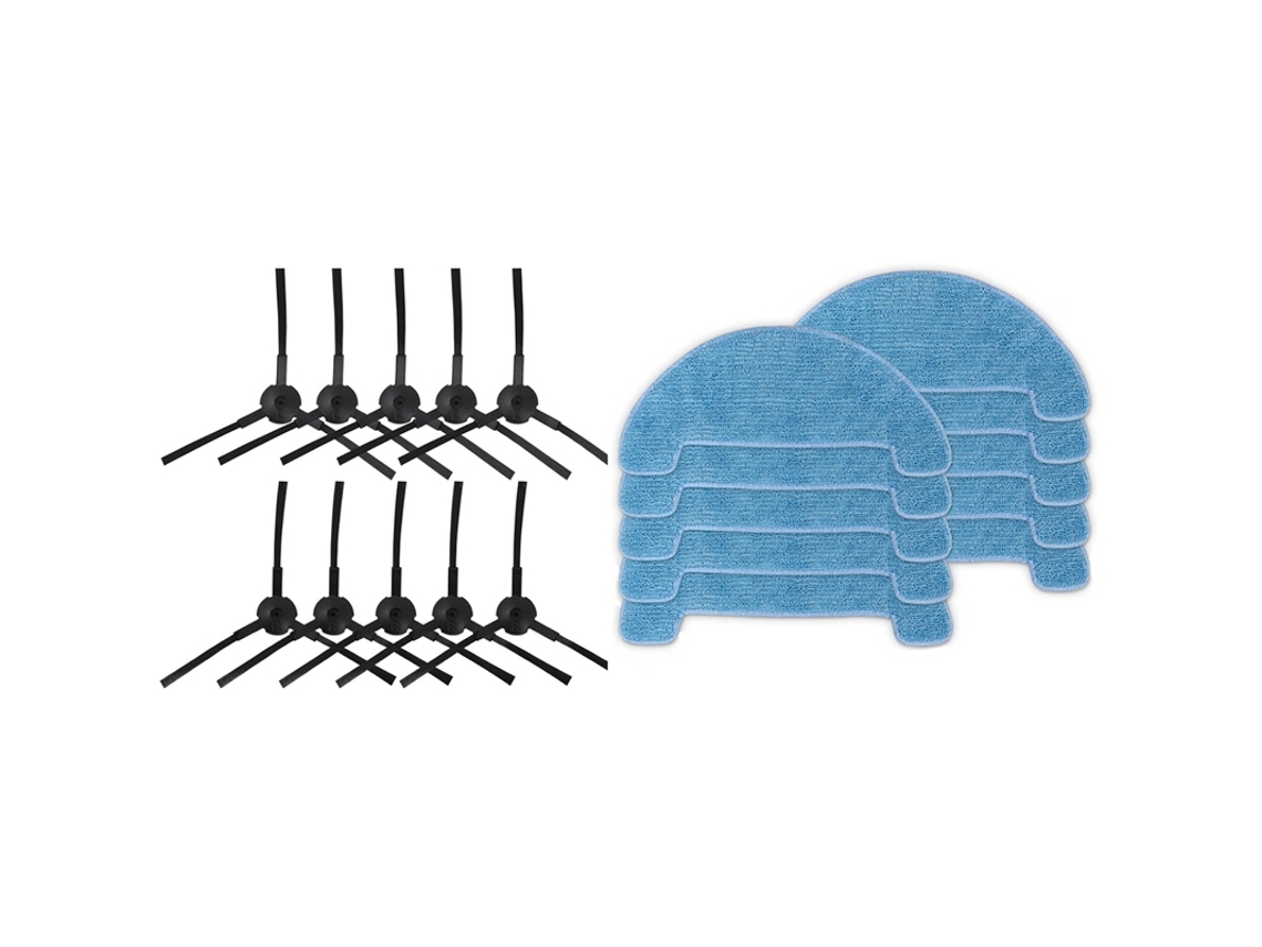 Acessório para Aspiradores CHUWI 10 Chuwi Ilife A4 ic & 10-Pack Side Ilife V3 V5 A6 A4 A4S