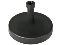 Base de Parasol S/MARCA, plástico, 18kg, Ø 45cm, preto