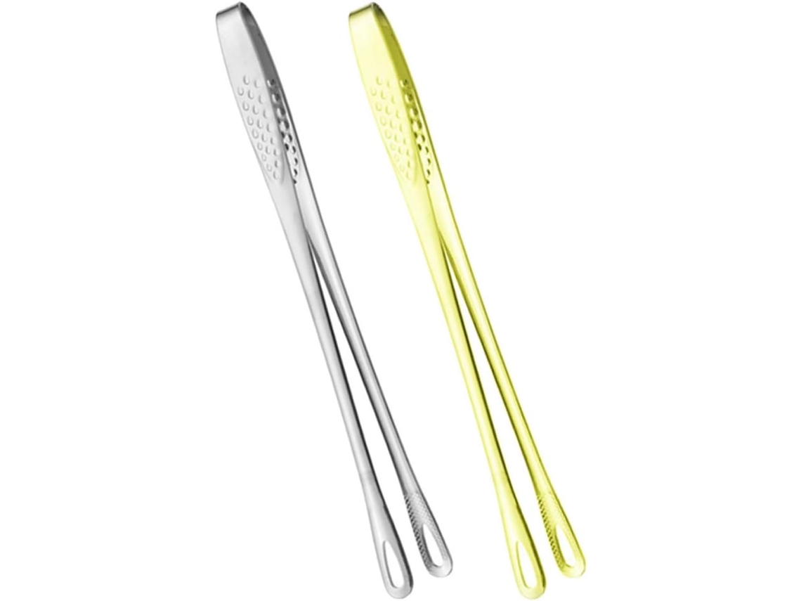 Conjunto De 2 Pinças Para Churrasco Em Aço Inoxidável, Antiderrapantes E Resistentes, Ideais Para Casamentos E Chás Da