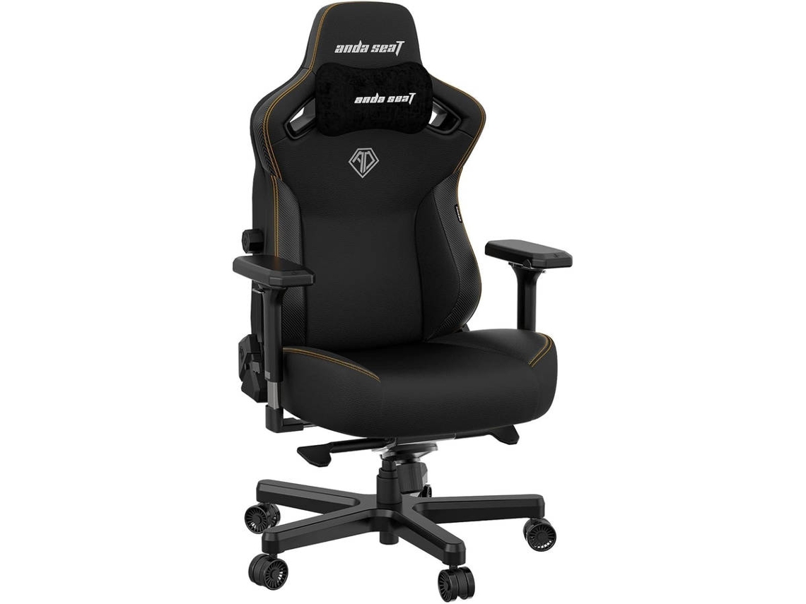 Cadeira de Gaming Anda Seat Kaiser 3 L Elegant Black L PVC leather