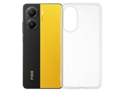 Capa Traseira Transparente De Tpu Com Proteção Para Airbag Para Xiaomi Poco X7 Pro 5g
