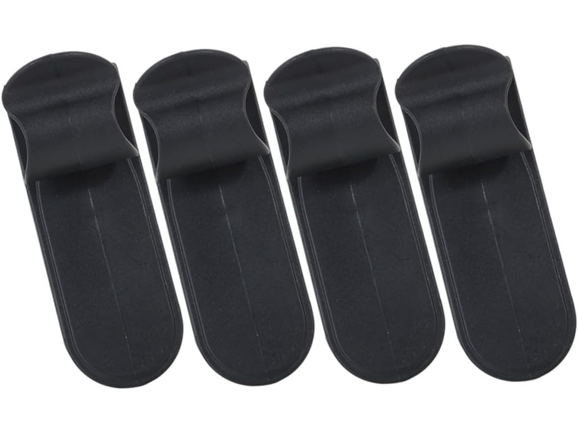 Conjunto De 4 Ganchos Adesivos Para Guarda-chuvas No Porta-malas Do Carro - Organizador Prático