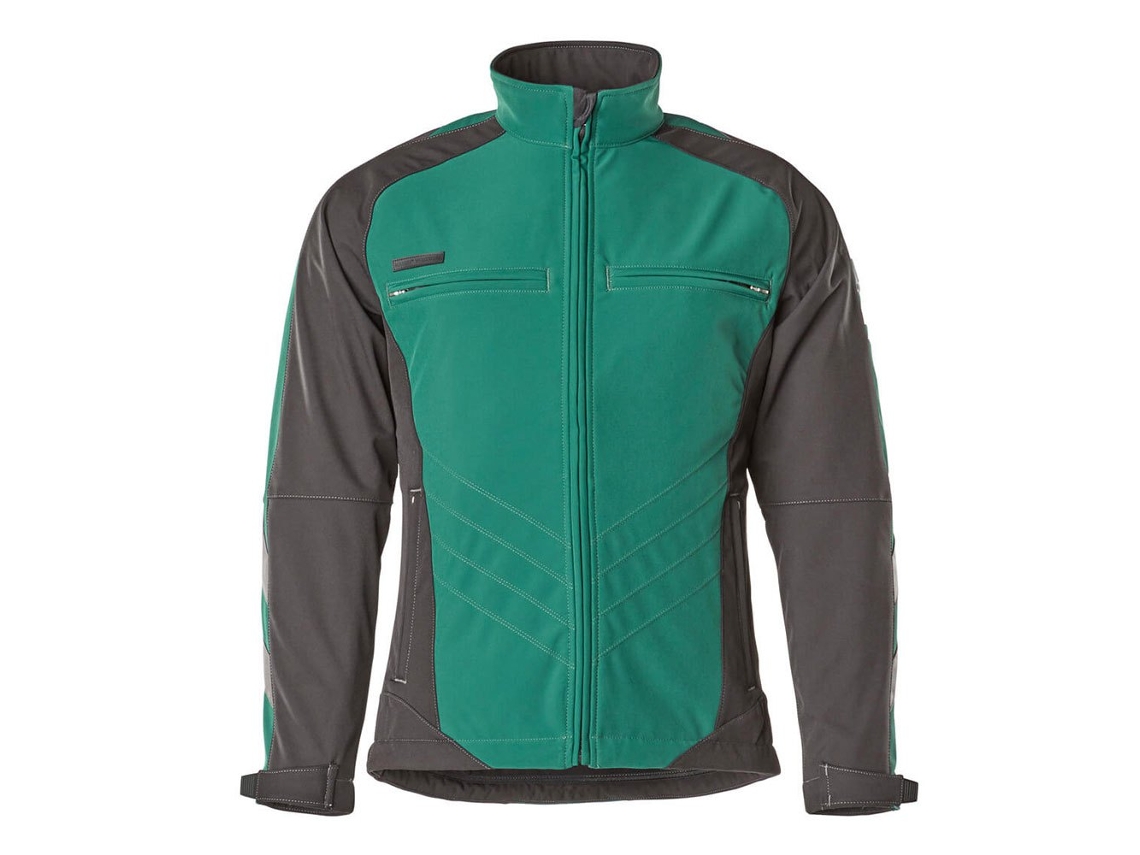 Jaqueta Softshell Unique 12002 Verde M MASCOT
