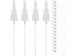 Pacote Com 20 Pontas De Spray Nasal, Tampas De Reposição De Precisão.