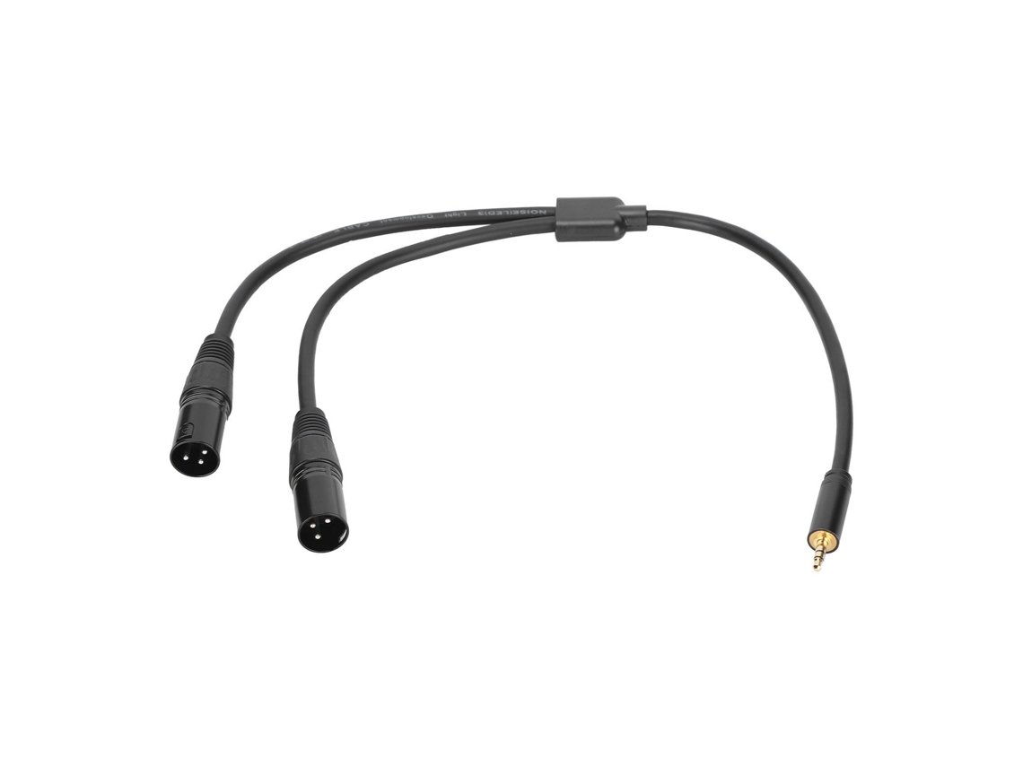 Cabo Lurelia XLR Macho 3,5 mm 3,5 mm, para PC e computador