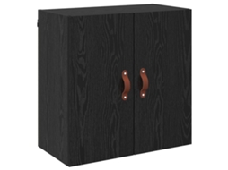 Conjunto 1 Gabinetes De Armazenamento Vidaxl Preto Derivados De Madeira (60 X 31 X 60 Cm)