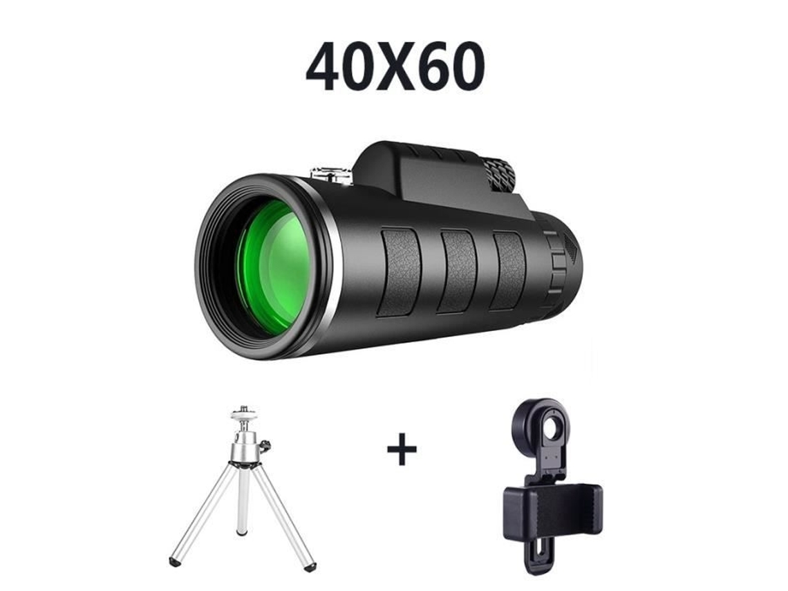 Telescópio Monocular Profissional À Prova D'água Preenchido com Nitrogênio, Mini Telescópio de Bolso Bak4, Zoom Potente, Câmera Hd BRILVIBERA