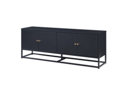Suporte de Tv Janakkala em Aço 153X35X55Cm Preto [EN.CASA]