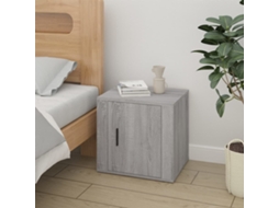 Vidaxl Mesa De Cabeceira 50x39x47 Cm Sonoma Cinzento